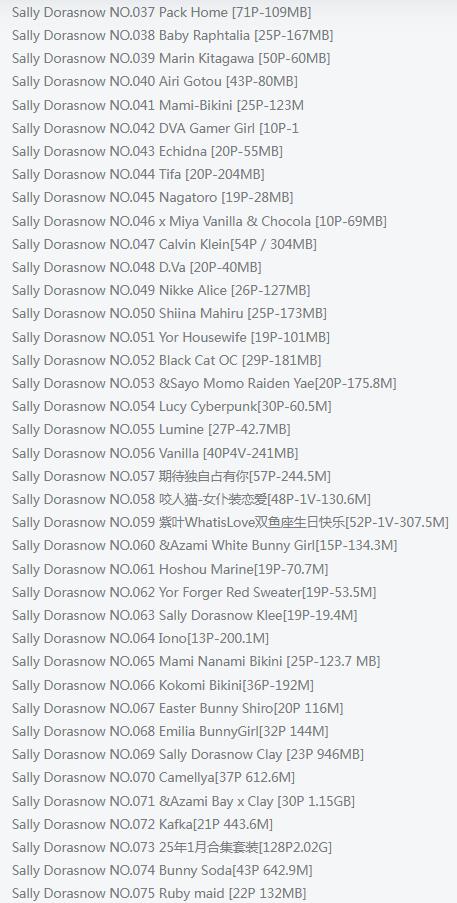 Sally Dorasnow ΢ȦȦCOSϼ 108