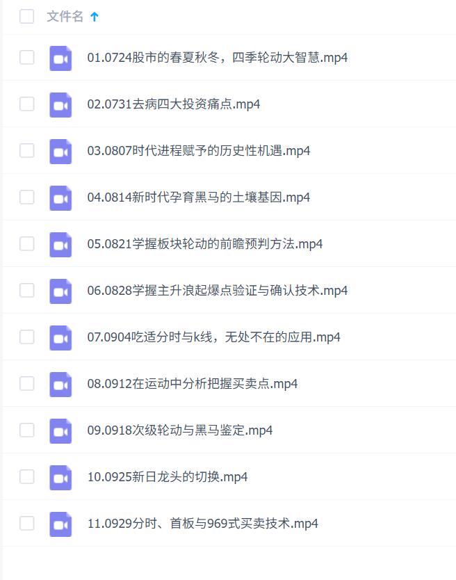 「靳良雄」德财院靳良雄万马奔腾高阶小班课 股市技战实训捕捉超级连板 黑马小班课